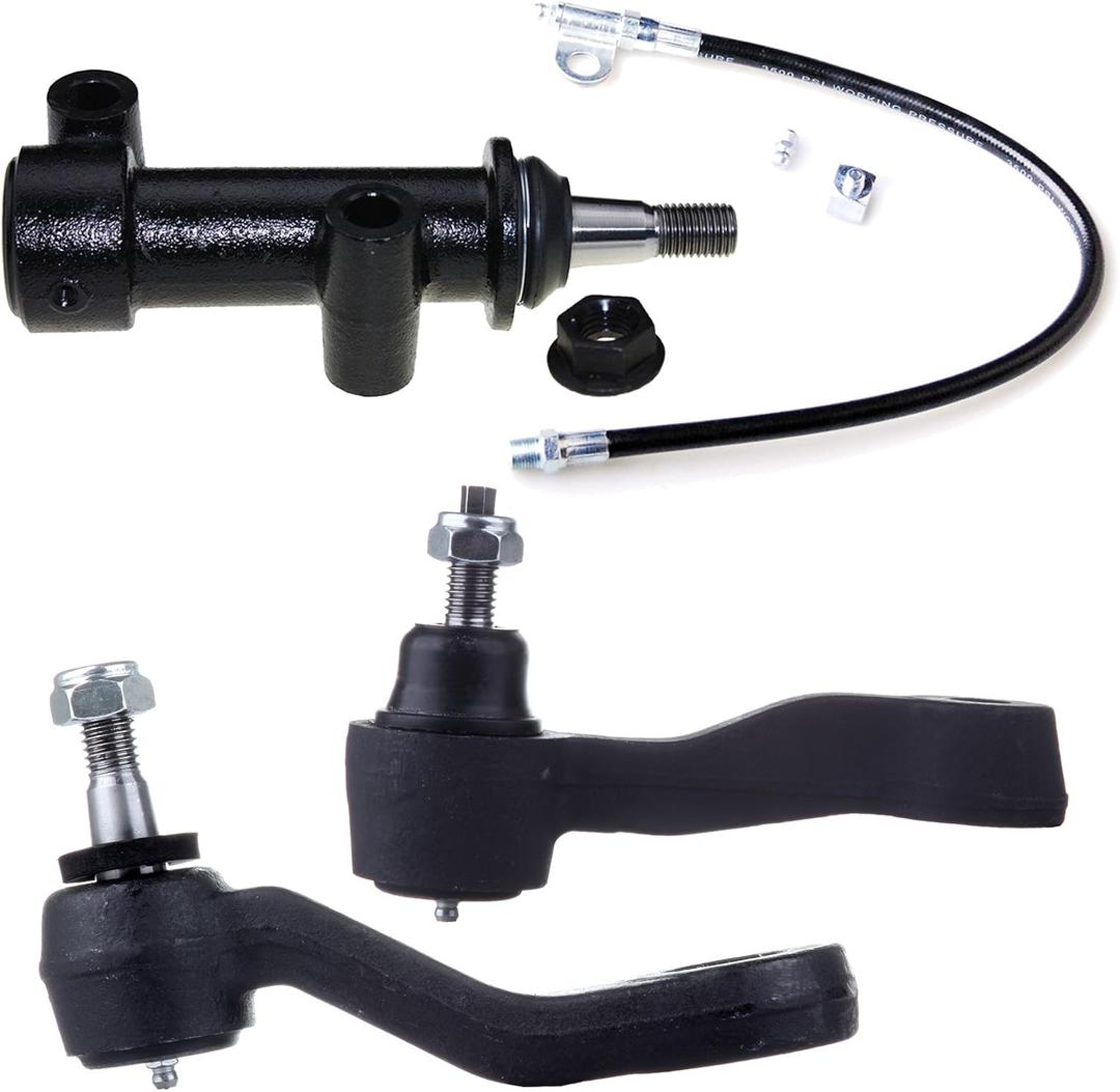 ASAPE 3PCS Idler Arm Pitman arm Kit Fit for 2000-2012 for GMC Yukon XL 2500 for 2003-2009 for Hummer H2 Front Pitman Arm and Idler Arm Bracket