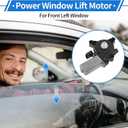Front Left Power Window Regulator Lift Motor for Kia Forte 2019-2021 82450M6010 2 Pin Car Window Glass Lift Motor