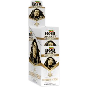 Bob Marley Wraps - Caribbean Cream Flavor - Full Box of 25 Pouches (2 Wraps Per Pouch)