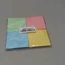 Lined Sticky Notes 3x3 Sticky Notes with Lines Self-Stick Notes Bright Color 4 Pads 90 Sheets/Pad (Pastel)