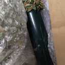 7.5ft Prelit Christmas Tree with 798 Warm White & Multi-Color LED Lights 1900 Branch Tips 3-Minute Quick Power Connect Pencil Xmas Tree for Holiday Decor Home and Party (Green)