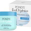 POND'S Hyaluronic Acid, Vitamin E & B3 Gel Face Moisturizer For 24 hour Hydration and Luminous Skin, 3.4 oz