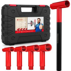 Door Hinge Adjustment Tool,Hinge Gap Adjusting Wrench Set for Residential and Commercial Heavy Door,Hinge Repair Wrench for Round Bolt Hinged Doors. (13inch)