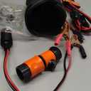 12V RV Portable Macerator Waste Pump for Sewage, 12GPM Suction 3.2 feet Lift 10 feet, Complete RV Macerator Pump Kit for Right Out of Box