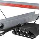 H&G Lifestyles Heated Sewer Hose Support for RV, Stainless Steel RV Sewer Hose Support with Adjustable Tripods, Freeze Protection for Winter, Musthave for RVers Compound Trailers
