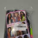 10 Inch 10 Packs Yanky Twist Crochet Hair Pre-twisted Natural Black Kinky Mini Spring Twist Small Curly Senegalese Twist Braids (1B)