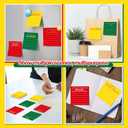 Yinder 24 Pcs Employee Appreciation Sticky Notes Thank You Gifts Bulk Note Pads Gift Mini Pocket Inspirational Notepads for Teacher Coworker Office Supply 3 x 3'' (Appreciation,Xmas)