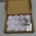 LED Vanity Lights For Mirror, Consciot Hollywood Style With 10 Dimmable Bulbs, Adjustable Color & Brightness, USB Cable, Stick on for Makeup Table Dressing Room Mirror (White)