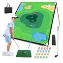 70"x70" Golf Chipping Game Practice – Portable Training Game for Indoor & Outdoor Use, Improve Short Game Accuracy for Adults, Juniors & Beginners (70"x70" Golf Chipping Game)
