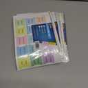 10 x Redi-Tag Bible Tabs, Bible Tabs for Men and Women, Printed and Customizable Bible Labels, Bible Annotation Kit, Pastel Colors, 75 Pack (1002456)