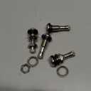 4 PCS TR416 Metal Valve Stems, Vehicle Tyre Valves Stem Outer Mount Fits 0.453" Rim Holes 1 1/2" Long, High Pressure Clamp-in Automotive Tire Valve Stems, Car Accessories