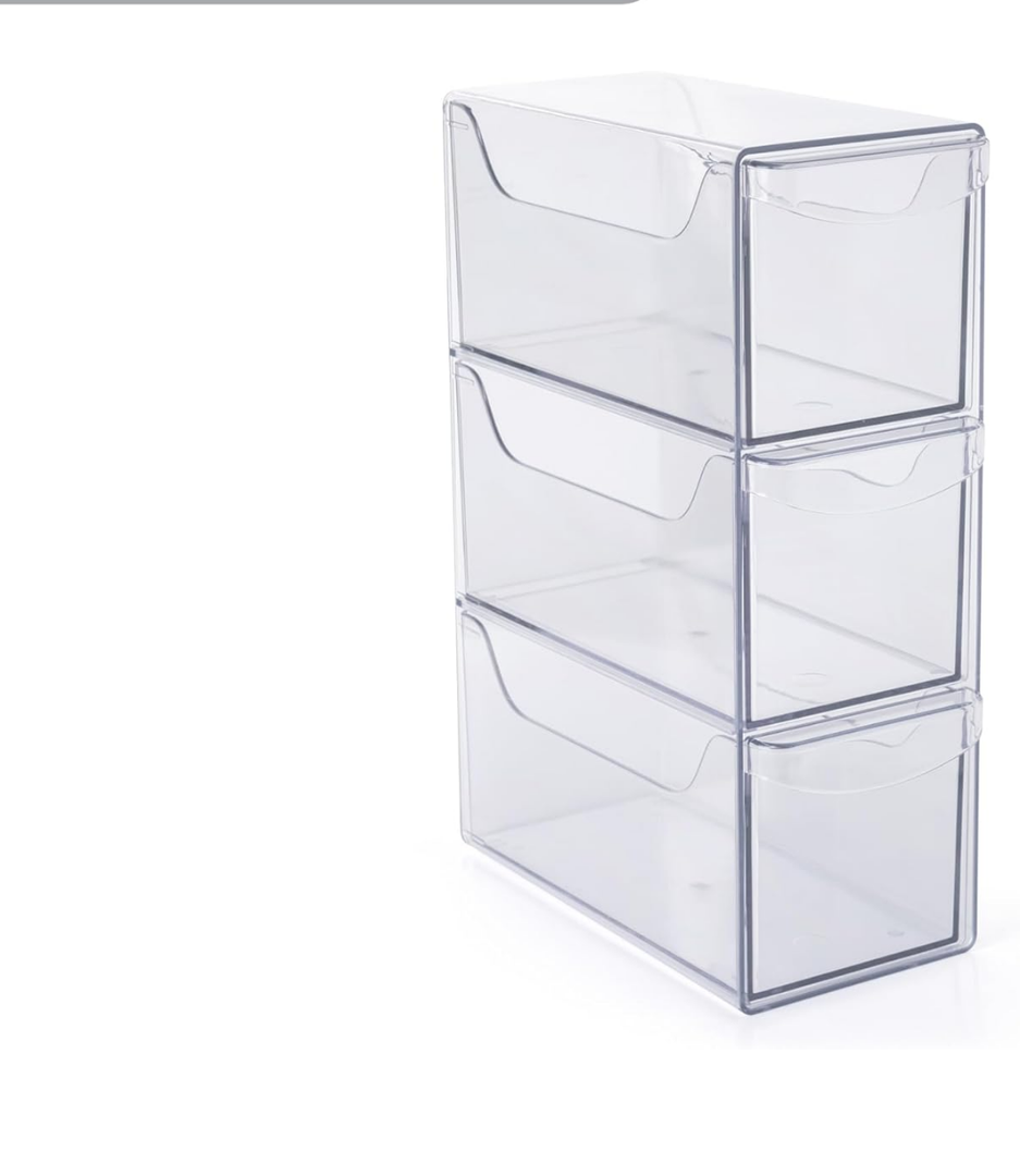 Smart Deisgn 3-Tier Tea Organizer - White