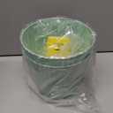 Mueller Austria Plant and Flower Pot 2/1 Set, Heavy Duty 6 Inch European Made Stylish Indoor/Outdoor Decorative Planter, for All House Plants, Flowers, Herbs, 
Green