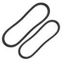 GW-1916657 & GW-1916658 (1/2" x 25.5",3/8" x 29") Garden Tiller Forward Drive Belt for Cub Cadet MTD Troy-Bilt 954-04091 754-04091 19166571916658