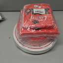Graduation Decorations 2026, 200 Pcs Class of 2026 Graduation Party Supplies Kit with Paper Plates, Luncheon and Cocktail Napkins, Congrats Grad Decorations for 50 Guests (Red)