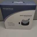 MOUNTRAX Shiatsu Back Massager with Heat, Gifts for Women Men, Back Massager for Pain Relief Deep Tissue, 3D Kneading Massage Pillow for Back