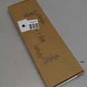 Picture Frames Collage Display Board with 30 Clips - Multi Photos Cards Organizer with Adjustable Twines and Magnetic Blackboard - DIY Wall Decor Hanging Picture Holder 15.7x5 Inches (Brown Walnut)