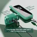 Touch-Screen Dog Shock Collar with Security Lock, 2600FT Dog Training Collar Features 3 Training Modes, Rechargeable & Waterproof, Suits Dogs of All Breeds and Sizes