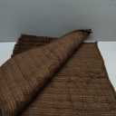 Yimobra Long Bathroom Rugs Non Slip Washable 44x24 Inch - Ultra Soft Absorbent Chenille Bath Mat, Quick Dry Shaggy Floor Carpet for Tub Shower, Brown Home Decor Accessories