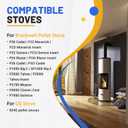 A-E-033 Convection Blower Fan, Fit for Breckwell Pellet Stove P22, P23, P24, P26, P32i, P2000, P2700, P4000, Big E Models - Replace US Stove 5040 Pellet Stoves Fan Blower Motor