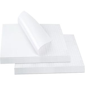 Mat Board Center 10 Pack 13x19 Self Adhesive White Foam Board 3/16" Thick | One Side Adhesive, Warp-Resistant, Acid Free, Foam Core Board for Picture & Poster Mounting, Crafts, Artworks, Backing Boards