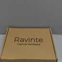 KOOFIZO Solid Square Bar Cabinet Handle - Brushed Gold Furniture Pull, 3 Inch/76mm Screwhole Distance, 10-Pack for Kitchen Cupboard Door, Bedroom Dresser Drawer, Bathroom Wardrobe Hardware