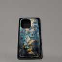 Goodon for iPhone 15 Pro Max Case Cute,Aesthetic Vintage Girly Mosaic Butterfly Shell,Compatible with Magsafe,Trendy Unique Cool Coquette Floral Protective Slim Silicone Phone Cover for Women Girls