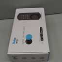 Veise VE06-L Smart Locks with 2 Lever Handle Set, App Control, Keyless Entry Deadbolt for Front Door, Electronic Digital Touchscreen Keypad, Auto Lock, Waterproof, Easy Installation, Matte Black