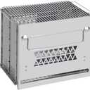 REDCAMP Wood Burning Folding Camp Stove Stainless Steel Grill, Rectangle Style Portable Collapsible Backpacking Stove Survival Rocket Stove for Hiking Outdoor Tent Camping Picnic BBQ, Large