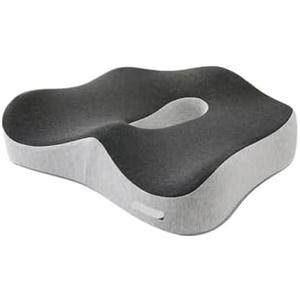 PTAWAA Memory Foam Seat Cushion Office Chair Cushion SupportPillow Buttocks(Black)