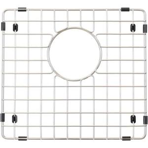 Sinks Protector Stainless Steel Kitchen Sink Bottom Grid, Rack (15.7" x 15.5")