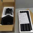 1pc 65" Street Vintage Outdoor Garden LEDs Bulb Solar Lamp Post Light Lawn - Adjustable (Pot not Included)