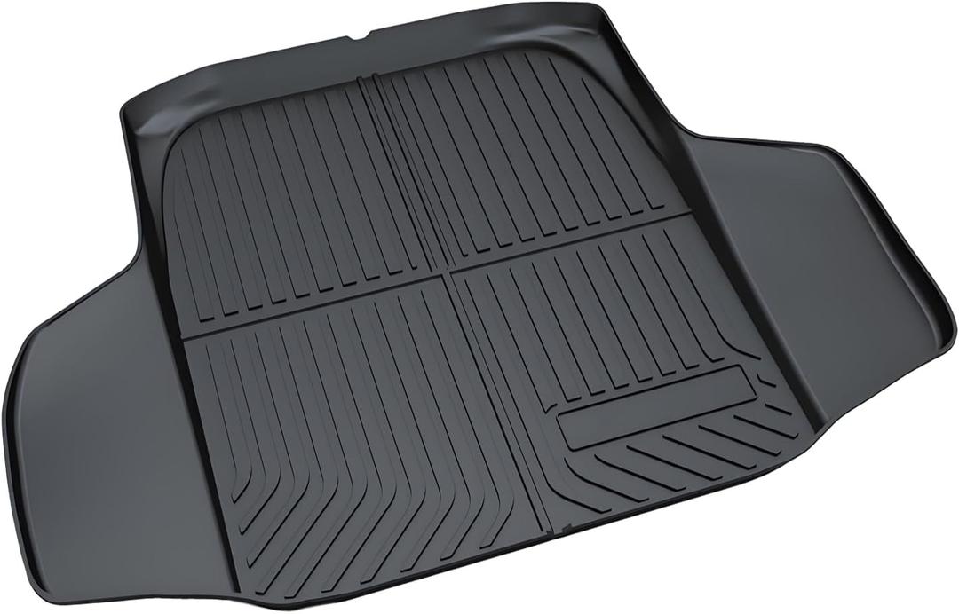 Accord Cargo Liner - Compatible with 2018-2025 Honda Accord Sedan Model,All-Weather Rear Trunk Tray Cargo Mat Protector Custom Fit 3D Tech Waterproof Durable Flexible TPO Accessories