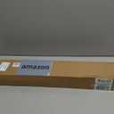 2FT Wood Hand Railing for Stairs - Wooden Handrails for Outdoor Steps, Staircase Handrail W/s Black Metal Brackets, Banister Deck Rails, Safety Grab Bars for Senior, Elderly & Kids