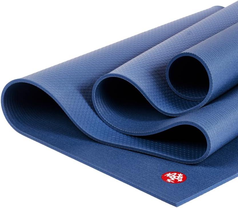 Manduka PRO Yoga Mat - Teacher Recommended, Non-Slip Textured 6mm ultra-dense, Hot Yoga Workout, Studio at Home Pilates (71" x 26", Odyssey)