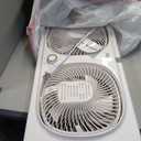 shinic 3-Speeds Window Fan with 180+90 Rotatable Fans, Manual Reversible, Vertical Window Fan with Rigid & Accordion Expanders, Width Adjustable (21.65" to 33.27"), Ideal for Home, Kitchen, Bedroom, small window fan