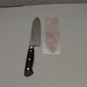 kanngou Japanese Chef Knife Kitchen Knife with 67 Layers Damascus Steel AUS-10 Core, Professional Damascus Knife with Full-Tang Ebony Wood Handle and Premium Gift Box (7 Inch Santoku Chefs Knife)