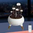 Aroma Diffuser with 7-Color Changing Lights, Quiet Ultrasonic Essential Oil Diffuser for Home, Auto Shut-Off, Cool Mist Humidifier for Bedroom, Office, Yoga
