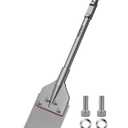 HEX Shank Floor Scraper Chisel Bits, AZUNO 6 x 25'' Heavy Duty Thinset Removal Tool for 1-1/8"(30mm) HEX Rotary Hammer&Jack Hammer, for Removing Thinset, VCT Tile, Ceramic Tile, Carpet, Wood Flooring