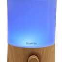 BlueHills Premium 2000 ML XL Large Essential Oil Diffuser Aromatherapy Humidifier for Large Room Home 40 Hour Run Huge Coverage Area 2 Liter Extra Large Capacity Huge Diffuser Wood Grain E005