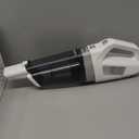 Handheld Vacuum Cordless, 15000PA Strong Suction Hand Held Car Vacuum Cleaner Portable with Multi-Nozzles & Washable Filter, Lightweight Dust Busters Rechargeable for Home, Car, Office, Pets (White & Silver)