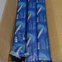 16 inch Drawer Slides 6 Pairs (12pcs) Full Extension Ball Bearing Drawer Rails Side Mount 3 fold Metal Dresser Runners for File Cabinet Trash Can Kitchen Wardrobe Glides 16" Black 100 LB Capacity