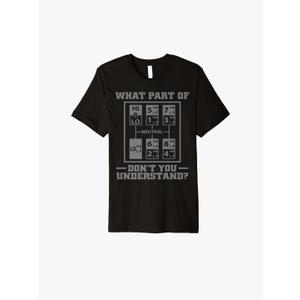 Funny Trucker Design For Men Big Rig Trucker Truck Driver Premium T-Shirt L