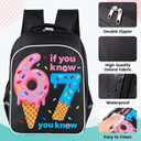 67 Backpack for Boys Girls, Large Capacity Durable Waterproof Backpacks, Medium