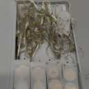 12 Pack Fairy Lights Battery Operated String Lights7FT 20LED Waterproof Silver Wire Christmas Lights Outdoor,Firefly Mini Lights for Bedroom Party Birthday Wedding Indoor Decorations. (Cold White)