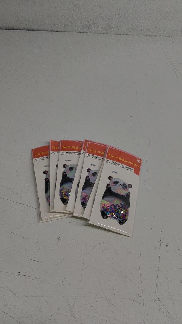 POP UP SHAKER STICKERS 8pcs