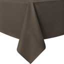 sancua 100% Waterproof Rectangle PVC Tablecloth - 60 x 84 Inch - Oil Proof Spill Proof Vinyl Table Cloth, Wipe Clean Table Cover for Dining Tables, Buffet Parties and Camping, Coffee