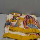 MSGKV Boho Throw Blanket for Couch and Sofa Cotton Cover for Living Room Floral Throw Cozy Blankets (D-Flower and Butterfly, 50" x 60"(Throw))