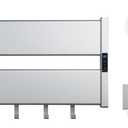 Electric Heated Towel Rack, 2-Min Heat, Plug-in/Hardwired, H2-S