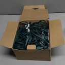 25 FT C9 Frosted Christmas Lights,Warm White Outdoor Light with 26 Bulbs(1 Spare), C9/ E17 Base,Old Fashioned Christmas Lights for Roofline, Yard, Garden, Wedding Decorations